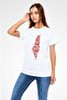 Palestine Map Text Printed T-Shirt - 3