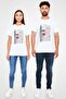 London Themed Drawing Printed T-Shirt - 4