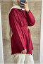 Women's Trend Belt Detailed Oversize Shirt Tunic - 3