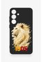 Samsung S25 Plus Compatible Yellow Red 1905 Lion Pattern Silicone Case - 2