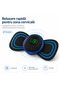 Electric cervical massager, 8 programs, electromagnetic stimulation, portable design