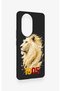 Honor 200 Pro 5g Compatible Yellow Red 1905 Lion Pattern Silicone Case - 3