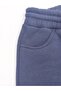 Winter Fleece-Lined 3-Thread Pocketed Sweatpants for Girls and Boys with Fleece Inside - 4