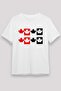 Canadian Leaves Pattern Printed T-Shirt