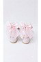 Girls' Elsali Pink Color Bow Decorated Comfortable Fit Stylish Square Heel Dressy Shoes - 4