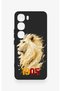 Vivo V40 Lite 5g Compatible Yellow Red 1905 Lion Pattern Silicone Case - 2