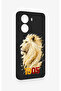 Poco X7 Pro Compatible Yellow Red 1905 Lion Patterned Silicone Case - 3