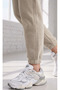 Women's 3 Thread Winter Thick Fleece Lined Sweatpants Set with Kangaroo Pockets - 6
