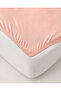 Single Elastic Sheet Set 100X200 cm Solid Color + 1 Zippered Pillowcase - 4