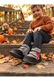 Genuine Leather Grey-Black Daily Orthopedic Boys' Boots - 3