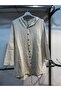 Linen Jacket with Star on the Back, Hood, Height 90 Cm, Chest Measurement Double-Sided 135cm - 3