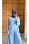 Women's Hijab Double Set, Loose Tunic, Loose Trousers, Suitable for Daily Wear, Oversize, Comfortable Fit - 3