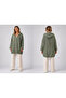 Linen Jacket with Star on the Back, Hood, Height 90 Cm, Chest Measurement Double-Sided 135cm