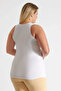 Seher Women's Combed Cotton Camisole Undershirt-White-5/Xl - 2