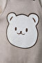 Baby Boy Waffle Salopet Set with Teddy Bear, Cotton Daily Combination Baby Set, 6-24 Months - 5