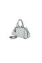 Duki Daso White Beaded Detailed Zippered Luxury Hand and Shoulder Bag |   Summer T8455 White Single Compartment Fe - 2