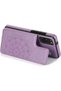 Phone Case Samsung Galaxy A53 Mandala Patterned Leather Look Protective (Purple) - 4