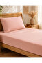 Single Elastic Sheet Set 100X200 cm Solid Color + 1 Zippered Pillowcase - 2