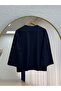 Zeray Wide Sleeve Plain Tunic-Mf1915 Navy Blue - 6