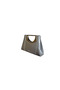 Duki Daso Luxury Women's Hand and Shoulder Bag with Silver Chain Strap |   Summer T8382 Silver Single Compartment Pocket - 3