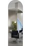 Full Body Mirror Full Length Mirror, Hanging Vertical Or Inclined Floor Mirror (With Bracket), Bedroom Mirror, Wall Mounted Mirror, Vanity Mirror (Black, 161 * 50CM) - 7
