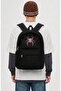 Unisex Heart Spider Printed Backpack, Spider Themed School Bag