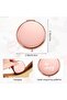 6pcs Small Compact Mirror for Purse, Round Double-Sided 1X/2X Magnifying with Metal Shell, Travel Makeup Mirror for Mom, Wife Sister - 2