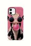 iPhone 12 Vorian Double Layer Case Bubblegum Cow