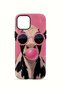 iPhone 12 Vorian Double Layer Case Bubblegum Cow - 3