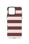 iPhone 16 Pro Vorian Double Layer Case Plum Cream Stripe - 3
