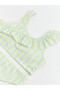 Nevavm Uv Protected Ruffled Girls' Bikini with Difference - 2