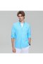 Men’s Cotton Slim Oxford Shirt with Embroidery