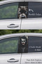 Impressive Design Door Post Foil Sticker Label for Your Vehicle