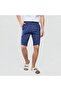 Men's Slim Linen Cotton Bermuda Shorts