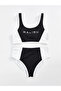 Nevavm Quick-Drying Girls' Bikini with Difference in Color