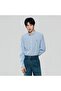 Men’s Cotton Slim Oxford Shirt with Embroidery - 7