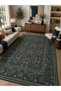 Decorative Carpet Non-Slip Base Stain-Resistant Washable Rug Custom Size Living Room Carpet 5009