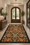 Decorative Carpet Non-Slip Base Stain-Resistant Washable Rug Custom Size Living Room Carpet 5010 - 2