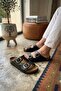 Genuine Leather Orthopedic Daily Slippers with Buckle