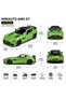 Green 1:24 Scale Metal Sports Car – 20 cm Pull-And-Drive Model Vehicle with Openable Doors, Hood and Trunk Cz30B - 4