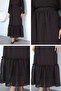 Women's Elastic Waist Lined Skirt - 5