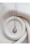 Sun Figured Zircon Stone Steel Necklace - Steel Chain Necklace - Sun Figured Zircon Stone Steel Necklace - 2