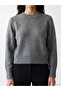 Crew Neck Women's Knitwear Sweater - 3