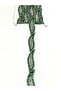 Leaf Model Iron-On Stone Strip / 50 cm / Df302 / Color Green