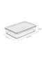 Set of 2 Freshbox Storage Containers Suitable for Microwave and Refrigerator - Refrigerator Organizer 1200 ml - 8