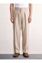 Xside Beige Loose Fit Men's Trousers - 2