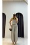 Strappy Blouse, Shalwar Style Trousers Set - 2