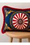 Roma Series, Suede Fabric Fringed Cushion Cover 35X50 cm (1 Piece) - 2