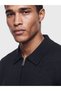 Lcw Vision Brown Polo Neck Men's Knitwear Cardigan - 3