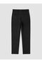 Lcw Vision Black Regular Fit Dobby Men's Trousers - 6